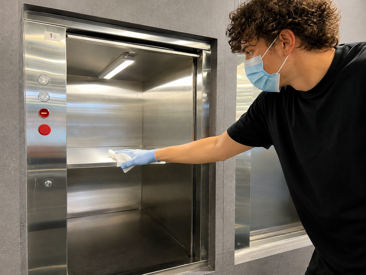 dumbwaiter cleaning