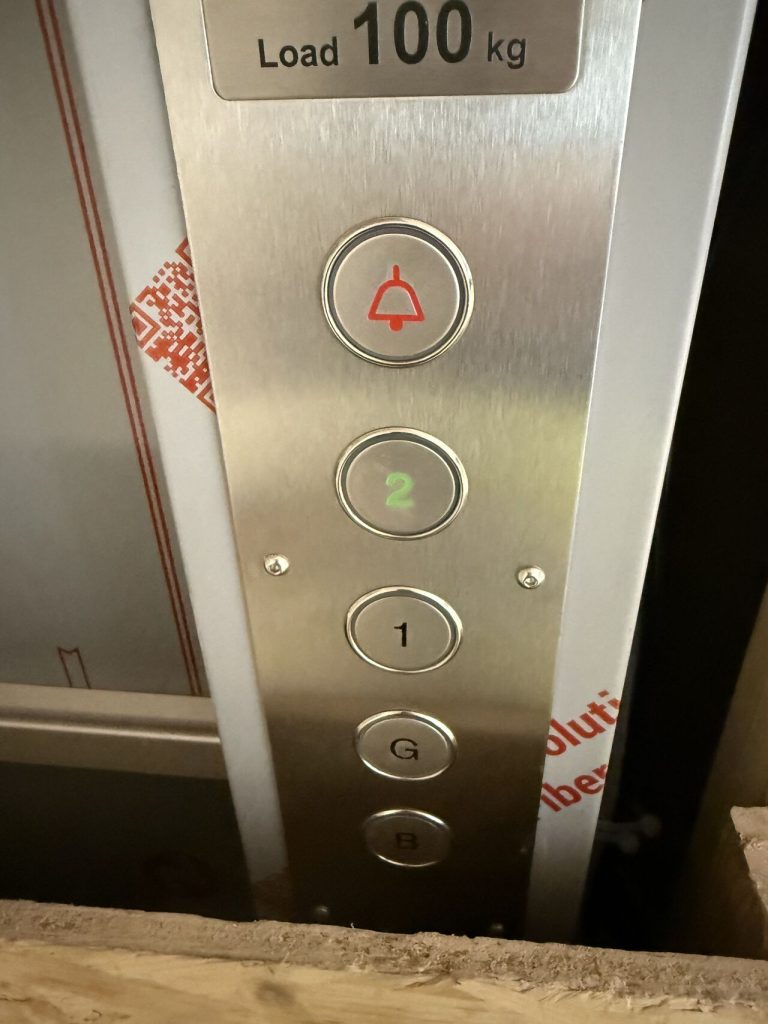 Spare lift call buttons for dumbwaiters, food lifts and service lifts