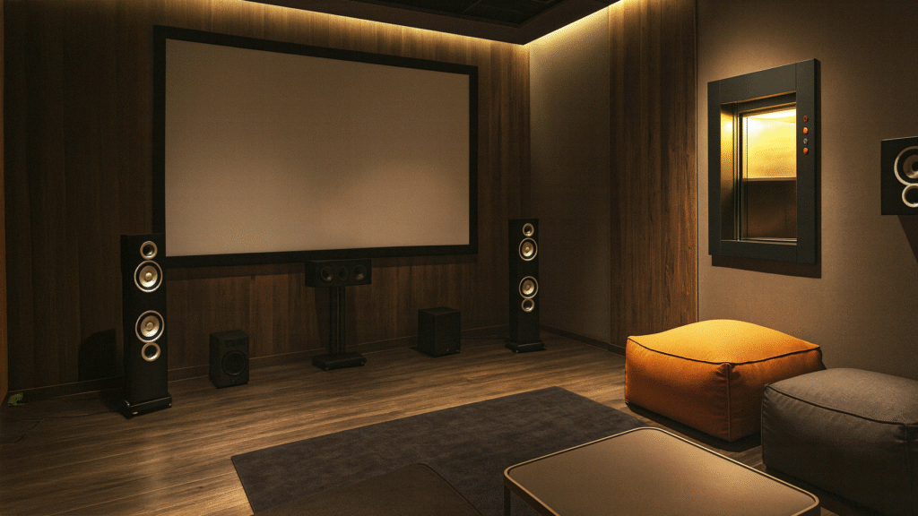 home cinema dumbwaiters private residence